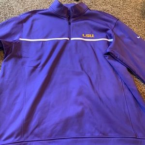 Mens LSU pullover jacket